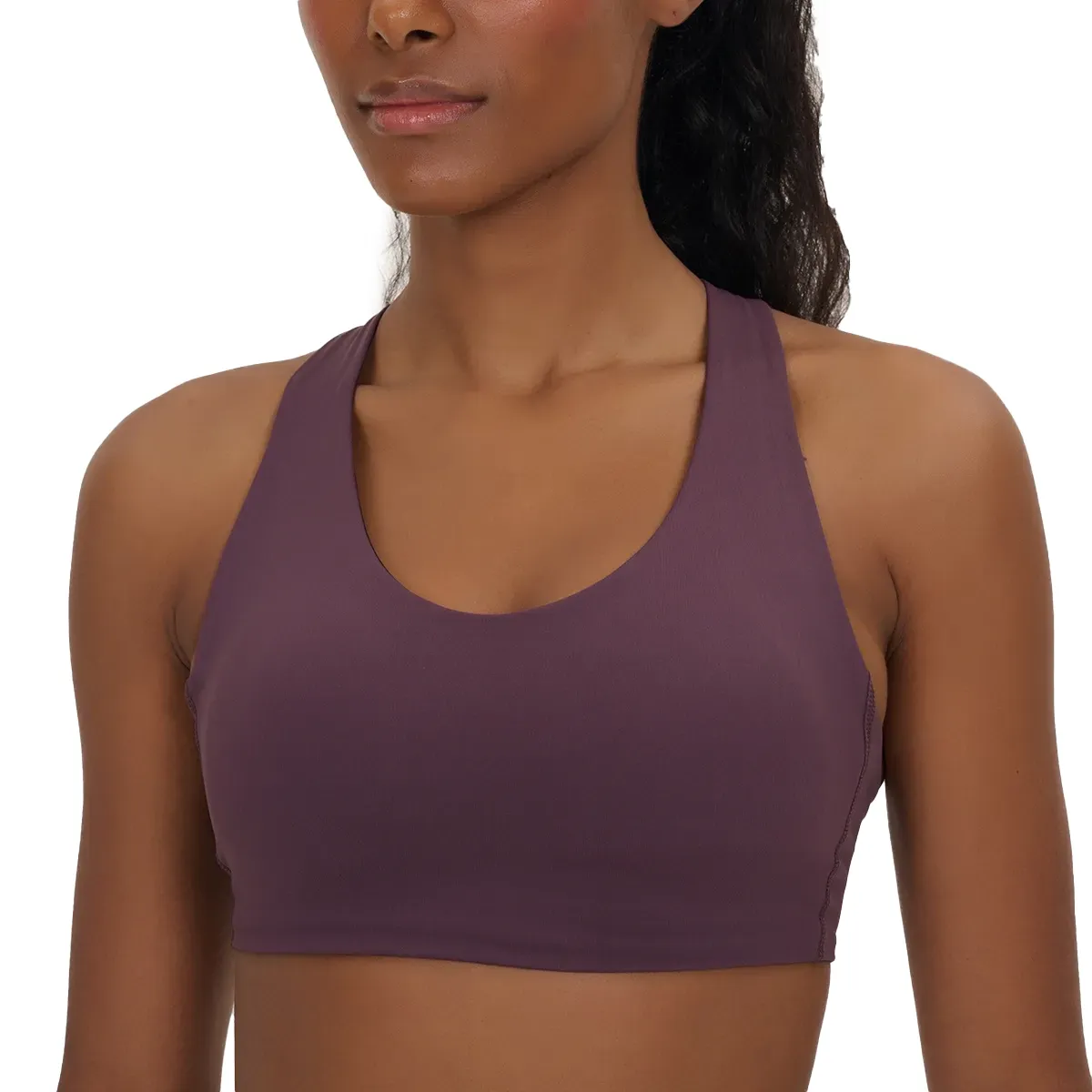 New Balance Top WB11044B-PLN F CROSS FOUNDATIO Ameixa Poliamida -2-